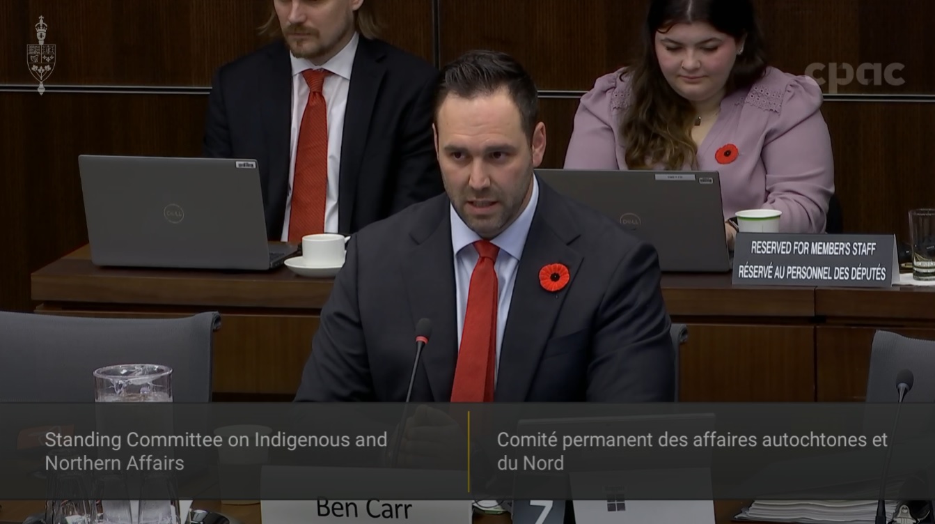 In Committee from the House of Commons : Indigenous and Northern Affairs – October 31, 2024
