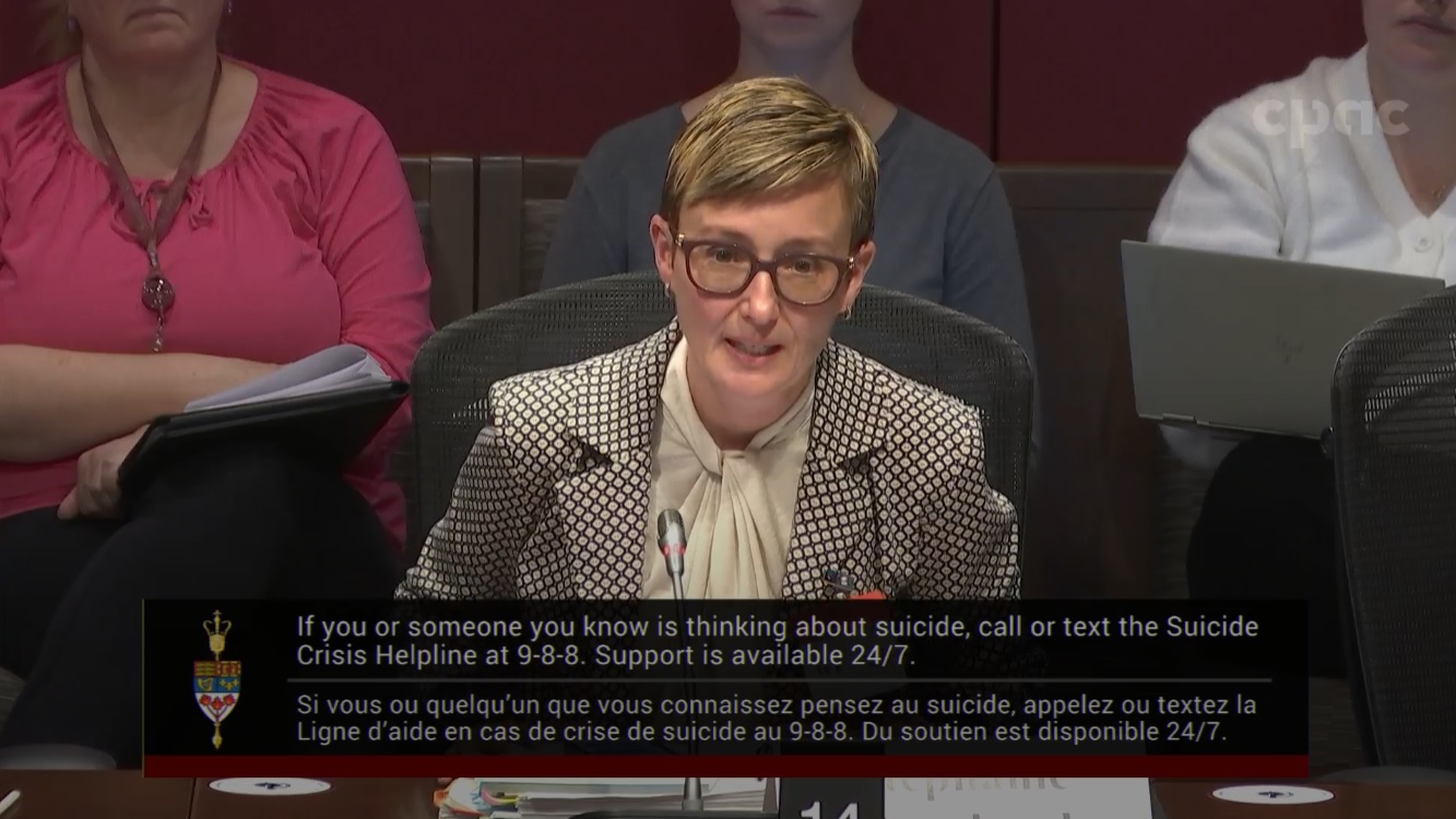 In Committee from the Senate of Canada : Social Affairs, Science and Technology – October 9, 2024