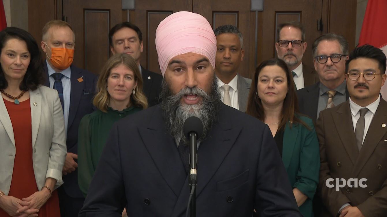 NDP Leader Jagmeet Singh Speaks with Reporters – October 23, 2024 | Headline Politics | CPAC.ca