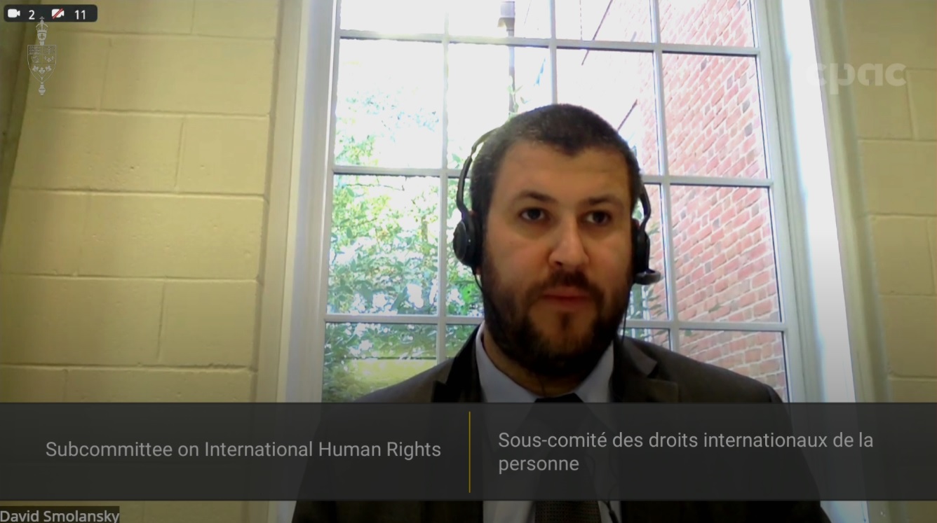 In Committee from the House of Commons : Subcommittee on International Human Rights – October 8, 2024