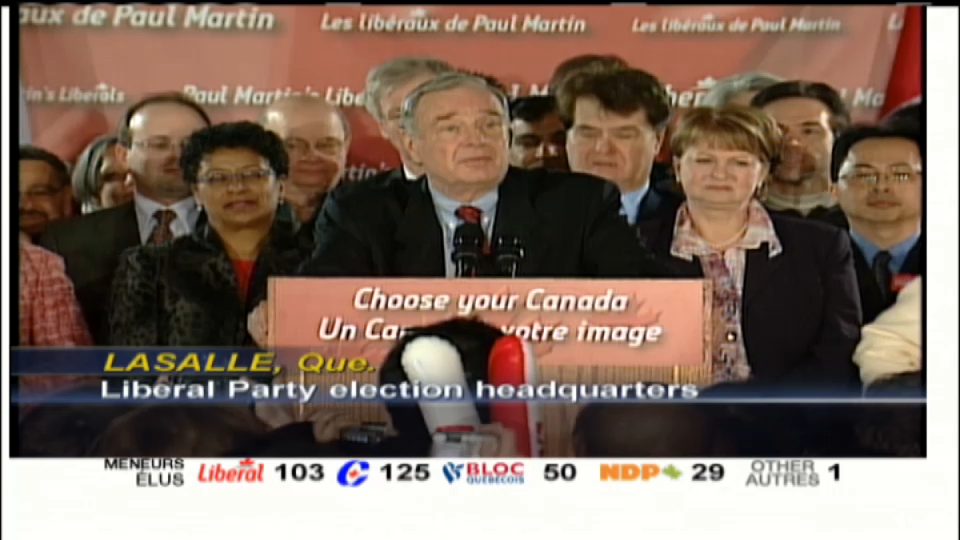 CPAC Special : Vote 2006 – Election Night – Paul Martin Addresses Supporters