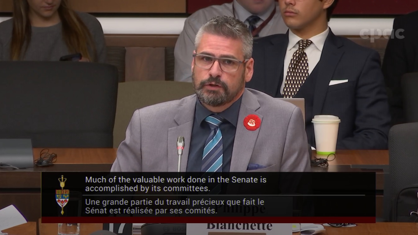 In Committee from the Senate of Canada : Banking, Commerce and the Economy – November 7, 2024