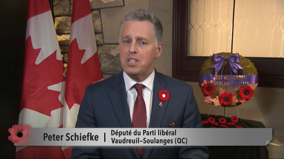 MP Messages : Peter Schiefke – Remembrance Day 2024