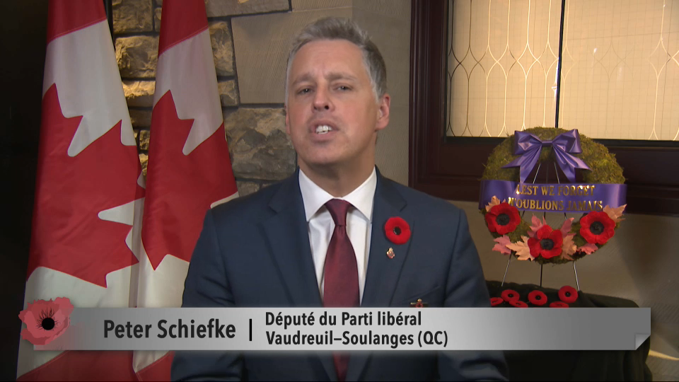 MP Messages : Peter Schiefke – Remembrance Day 2024