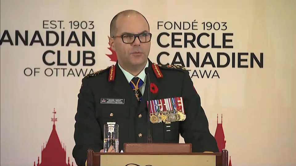 Public Record : Commander of the Canadian Army Delivers Remarks Honouring Veterans