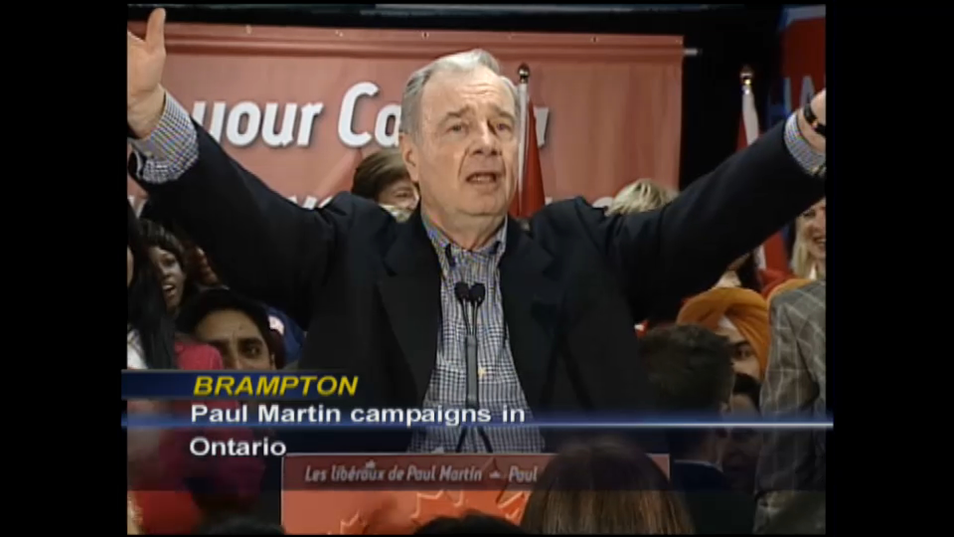 La Tournée des chefs : Vote 2006 – 21 janvier 2006 (Partie 1 de 3)