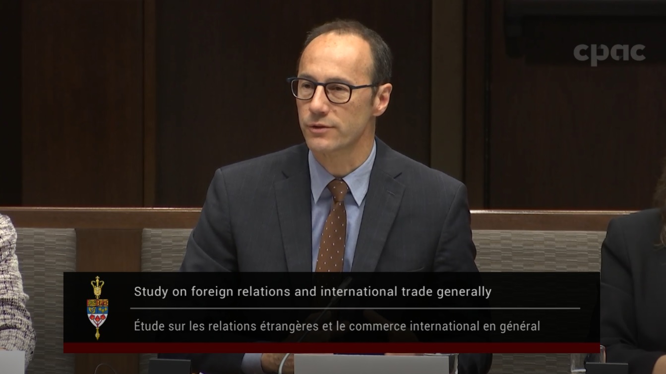 In Committee from the Senate of Canada : Foreign Affairs and International Trade – November 21, 2024