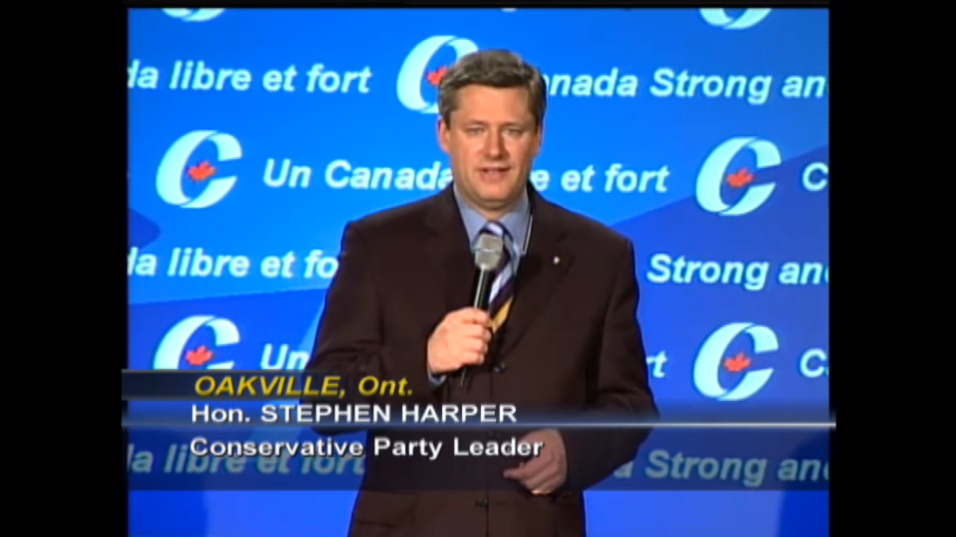 La Tournée des chefs : Vote 2006 – 13 janvier 2006 (Partie 1 de 4)