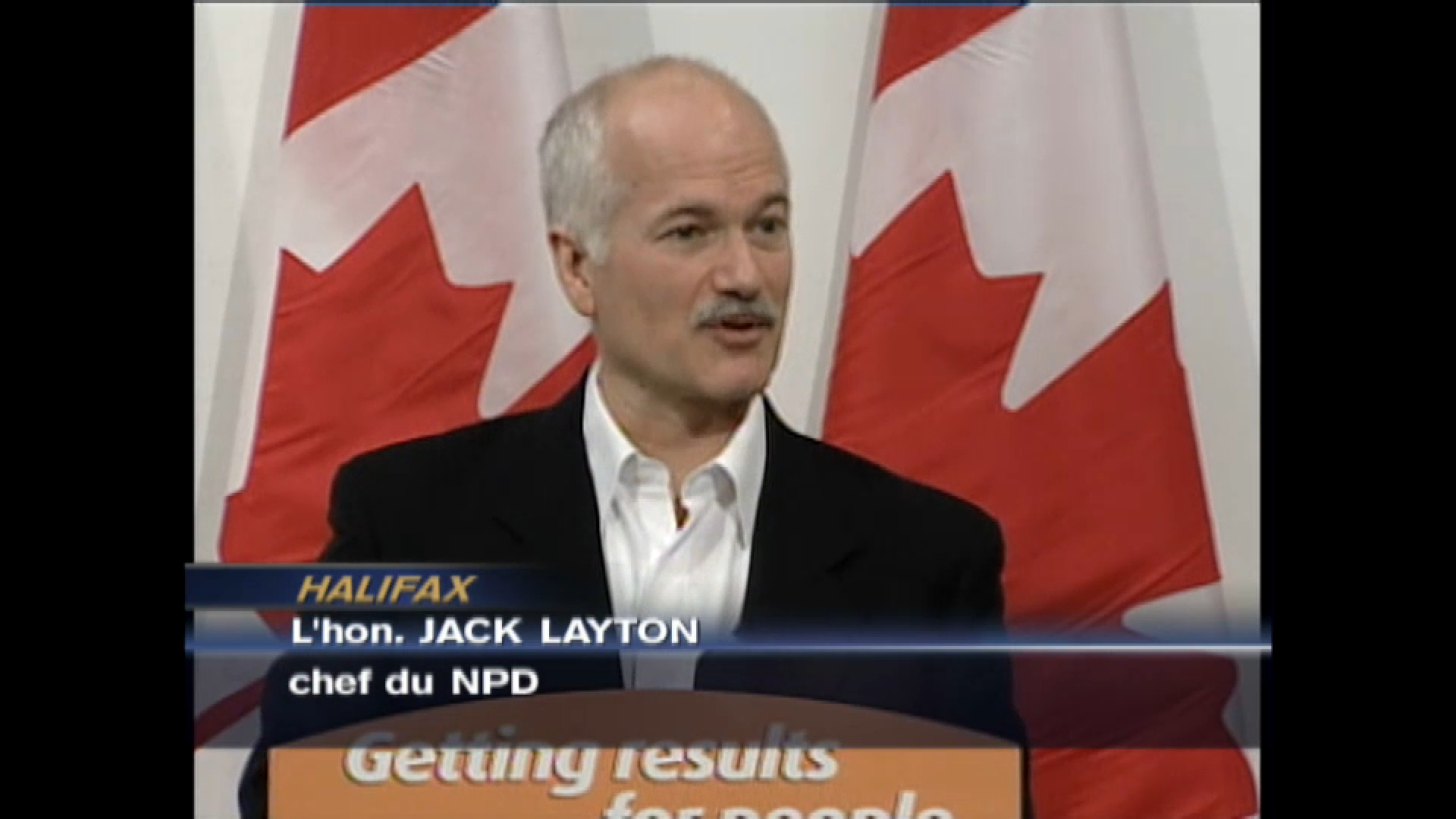 La Tournée des chefs : Vote 2006 – 18 janvier 2006 (Partie 1 de 4)