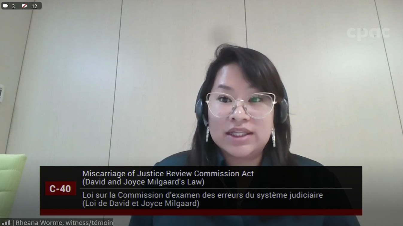 In Committee from the Senate of Canada : Legal and Constitutional Affairs – November 7, 2024