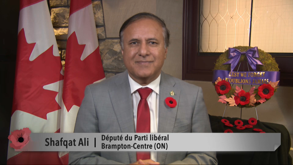 MP Messages : Shafqat Ali – Remembrance Day 2024