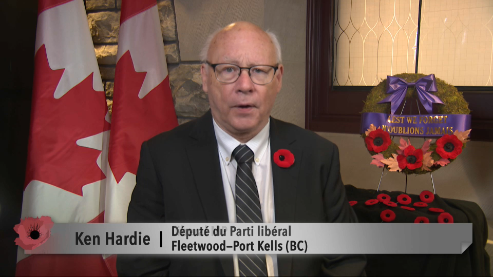 MP Messages : Ken Hardie – Remembrance Day 2024