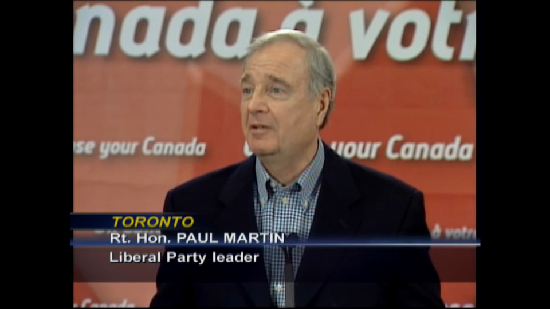 La Tournée des chefs : Vote 2006 – 19 janvier 2006