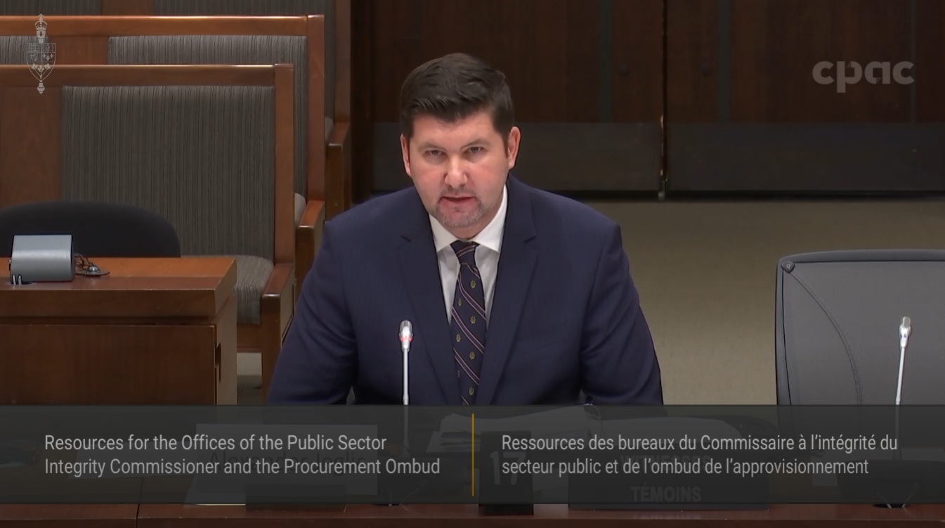 In Committee from the House of Commons : Government Operations and Estimates – December 10, 2024