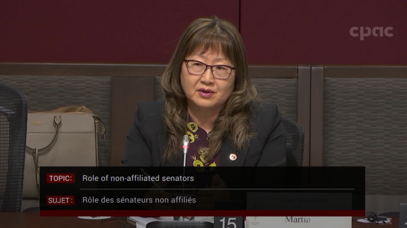 In Committee from the Senate of Canada : Rules, Procedures and the Rights of Parliament – December 10, 2024