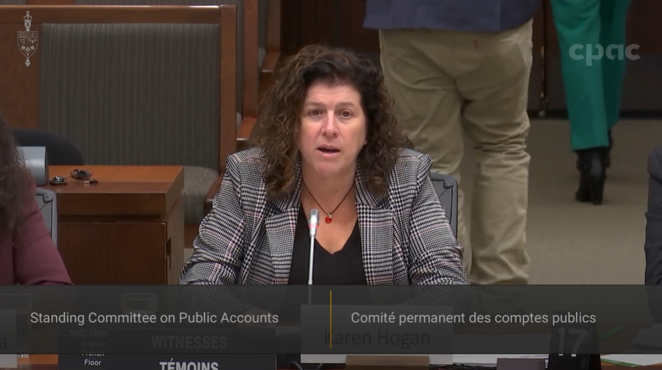 In Committee from the House of Commons : Public Accounts – December 4, 2024