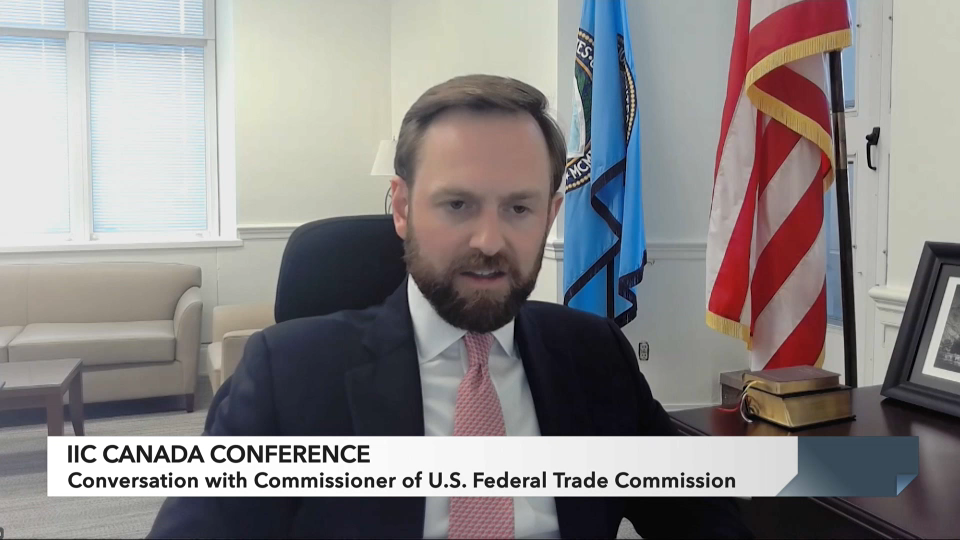Public Record : IIC Canada 2024 Conference: Commissioner of the U.S. Federal Trade Commission