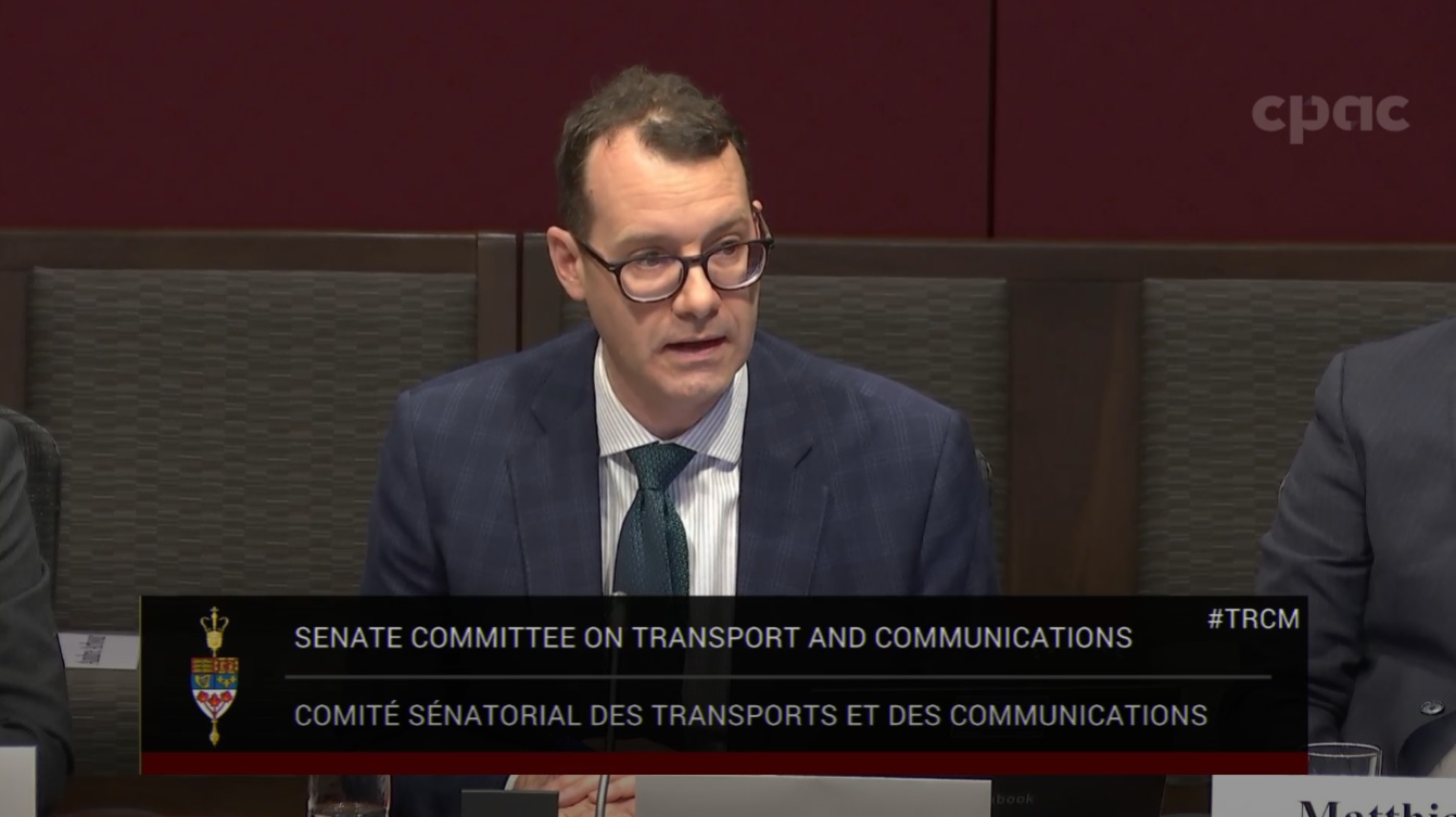 In Committee from the Senate of Canada : Transport and Communications – December 10, 2024