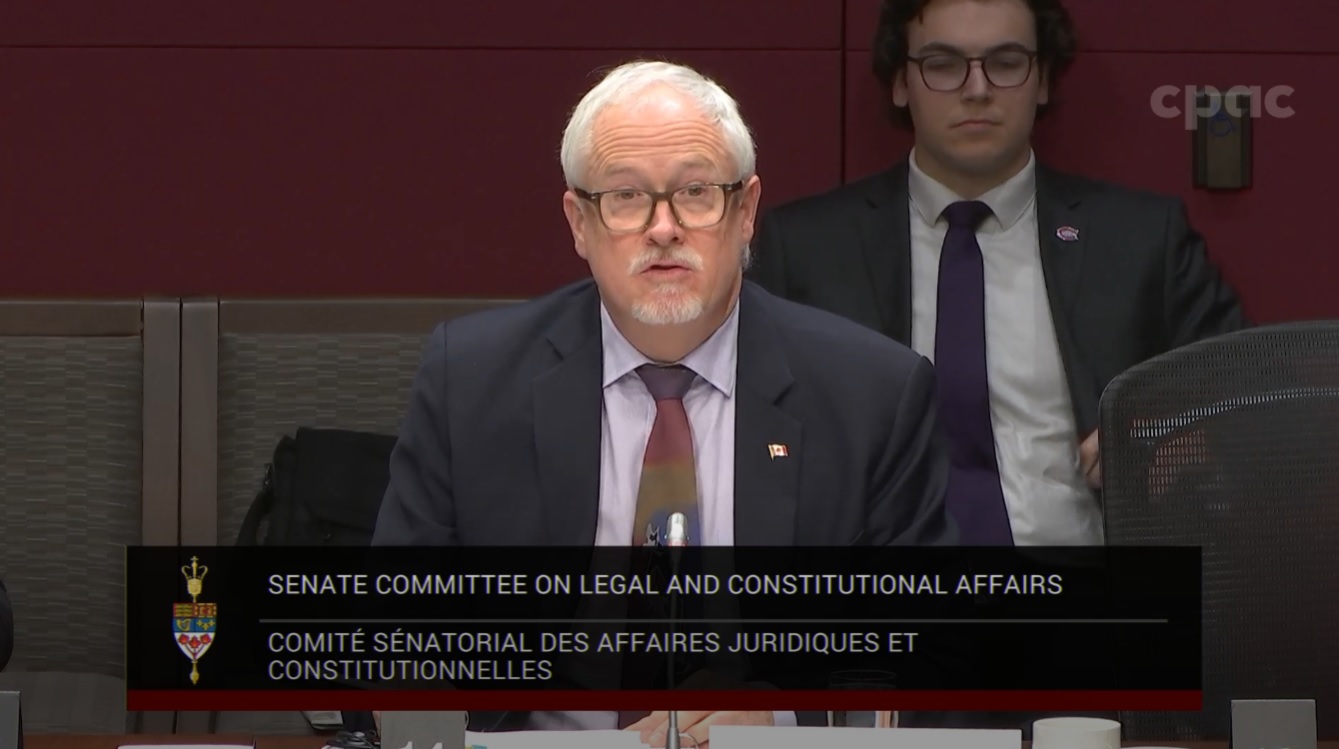 In Committee from the Senate of Canada : Legal and Constitutional Affairs – December 11, 2024