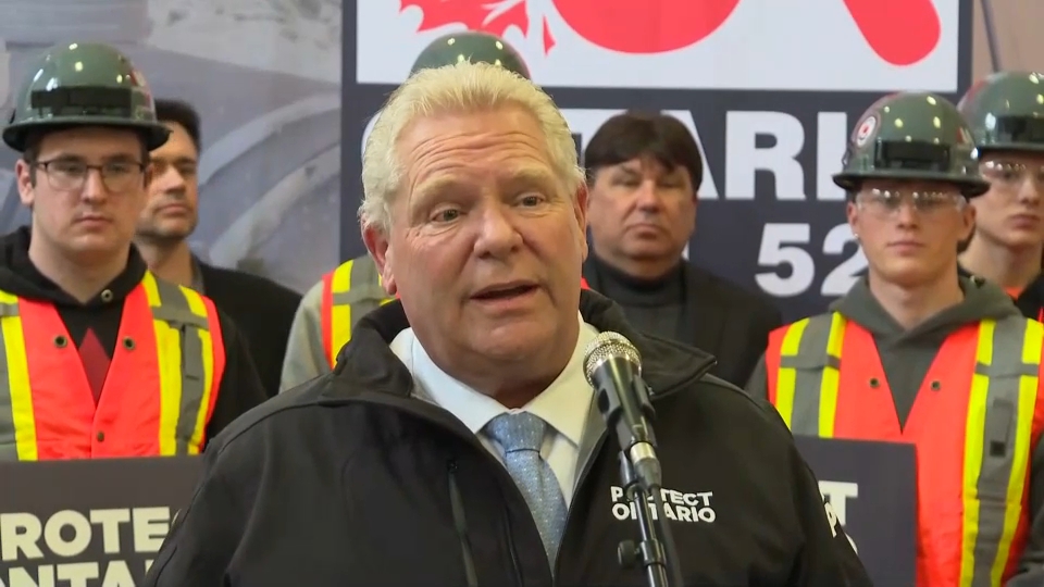 Doug Ford Accepts Endorsement of Plumbers and Pipefitters’ Union | Headline Politics | CPAC.ca