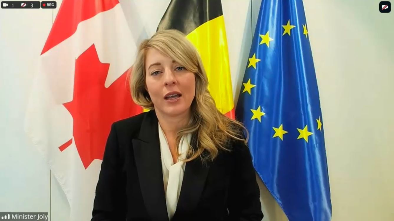 Minister Joly Takes Questions Following Europe Visit February 18