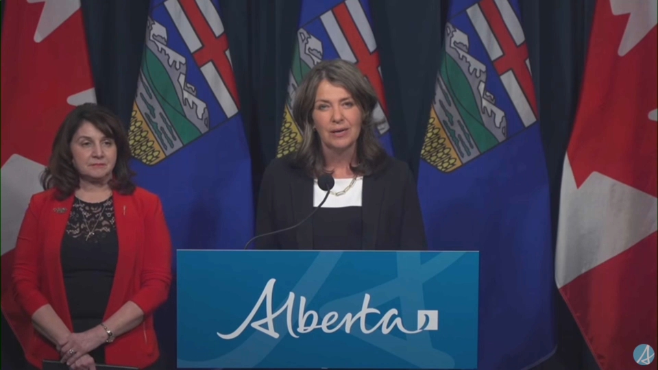 Alberta Premier Danielle Smith Addresses AHS Allegations February 19