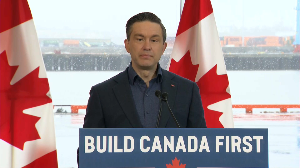 Pierre Poilievre Makes Policy Announcement in Saint John, N.B.
