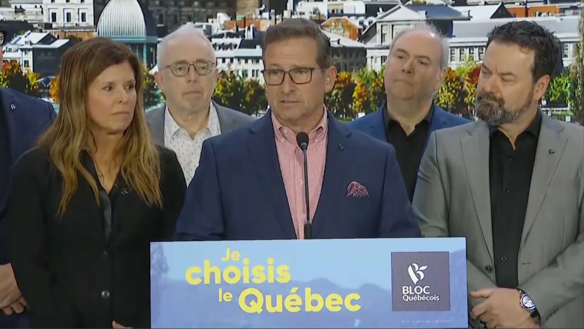 Yves-François Blanchet Speaks with Reporters in Montreal – March 26 ...