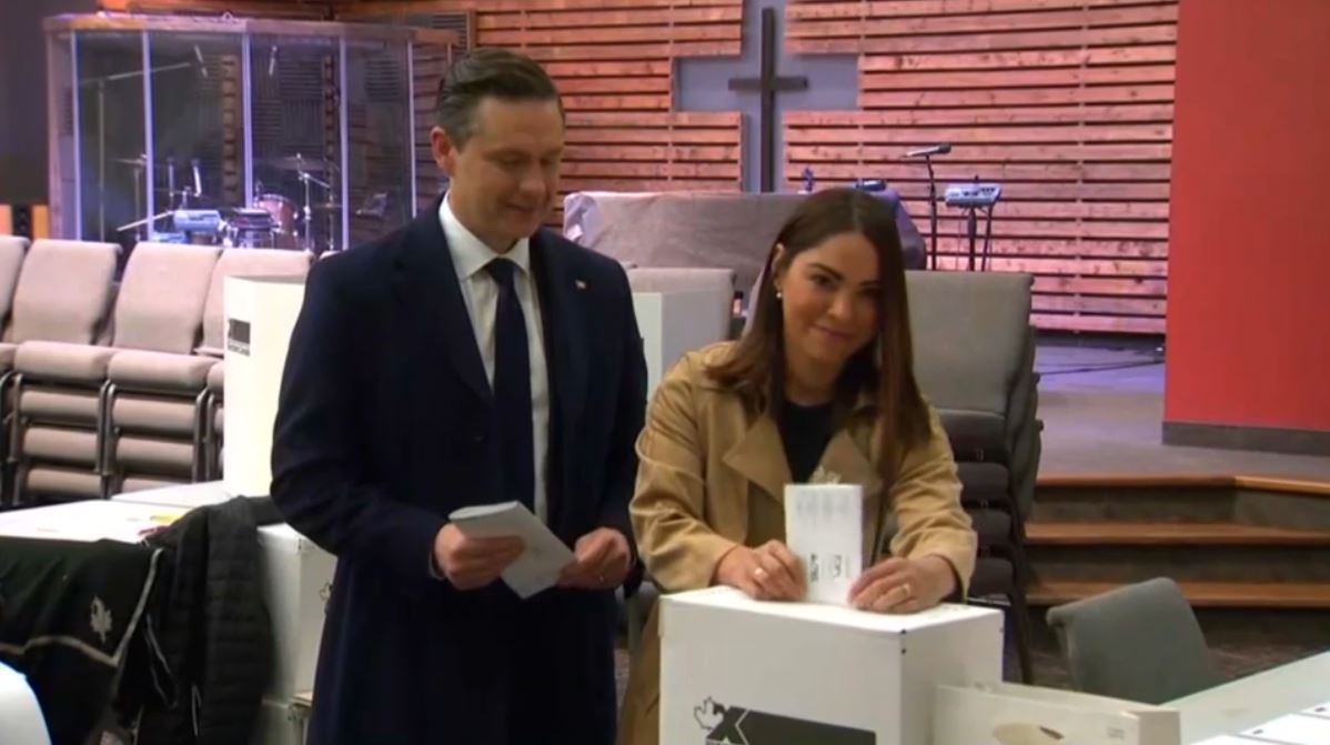 Leaders' Tour : Pierre Poilievre Votes in Federal Election – April 28, 2025