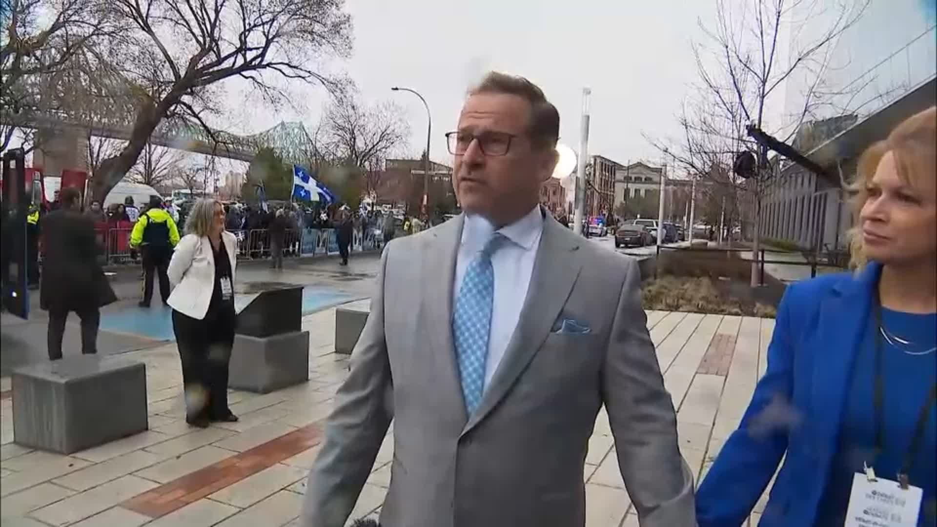 Vote 2025 : Vote 2025 : Arrivée des chefs au débat en français – 16 avril 2025