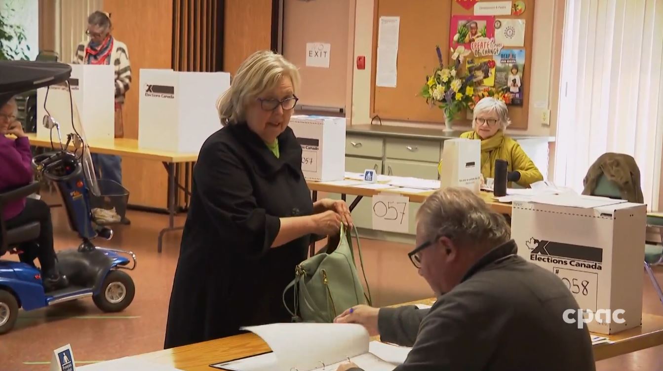 Leaders' Tour : Elizabeth May Votes in Federal Election – April 28, 2025