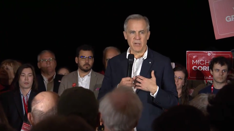 Leaders' Tour : Mark Carney Addresses Supporters on Eve of Election – April 27, 2025