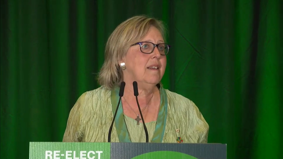 Vote 2025 : Elizabeth May Delivers Election-Night Address – April 28, 2025