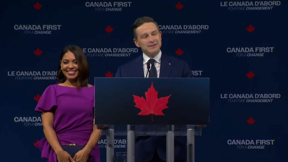 Vote 2025 : Pierre Poilievre Delivers Election-Night Address – April 29, 2025