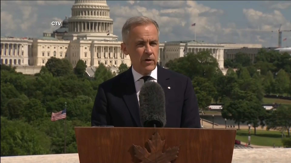 PM Carney Speaks with Reporters After Meeting with President Trump ...