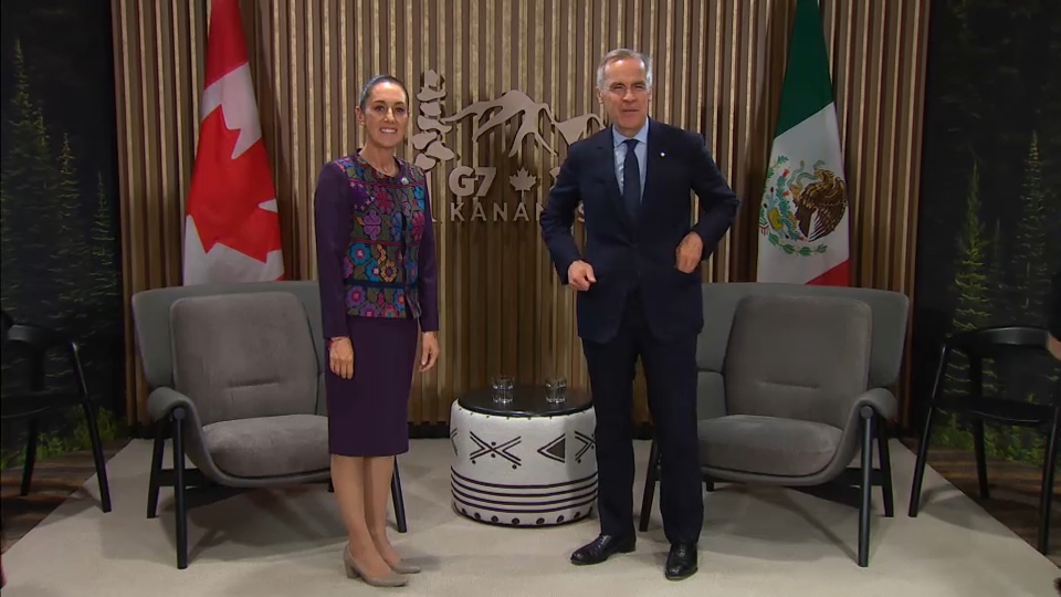 Headline Politics : G7 Leaders’ Summit – PM Carney Meets with Mexican President Claudia Sheinbaum
