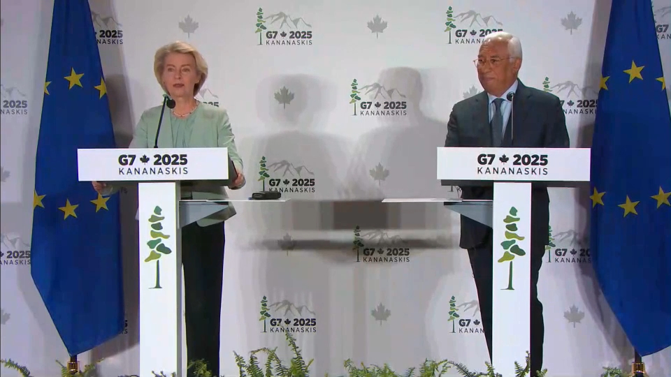 Headline Politics : 2025 G7 Leaders’ Summit – EU Leaders’ News Conference