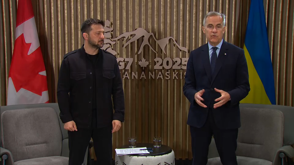 Headline Politics : 2025 G7 Leaders’ Summit – PM Carney Meets with Ukraine Pres. Volodymyr Zelenskyy