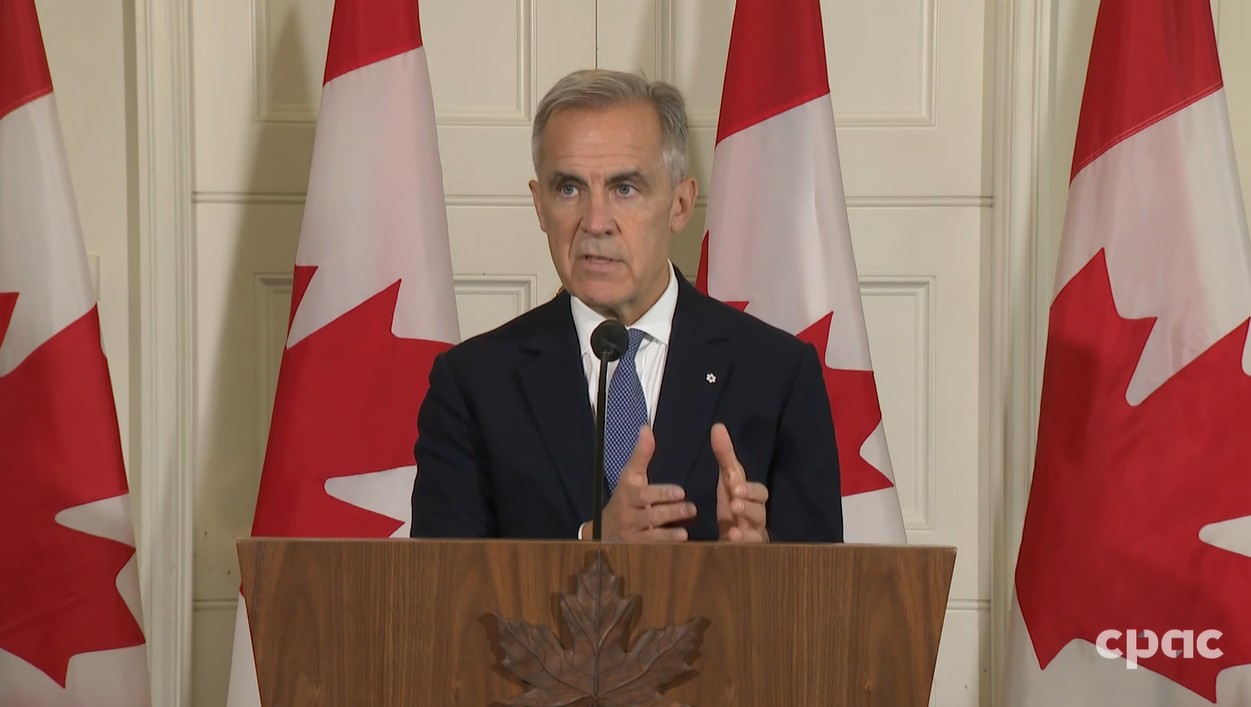 PM Carney Speaks with Reporters in London, U.K. – September 27, 2025 ...