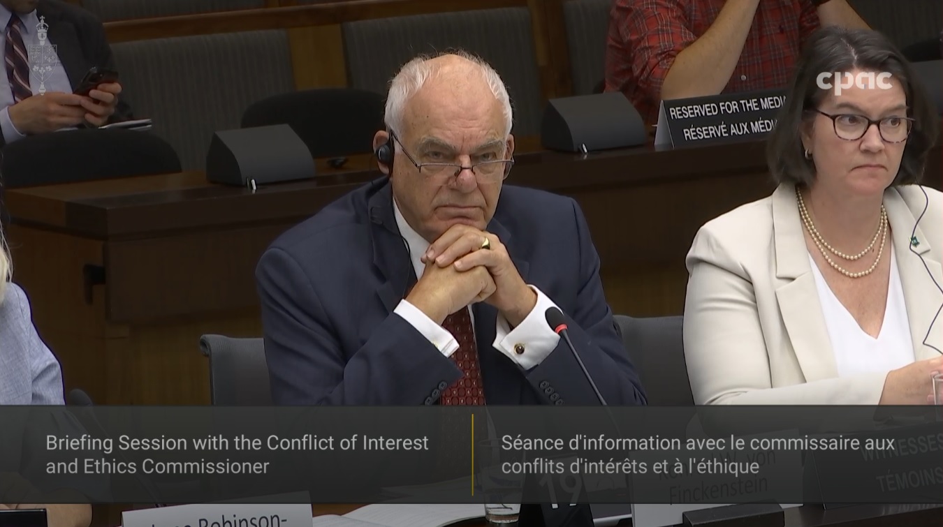 In Committee from the House of Commons : Access to Information, Privacy and Ethics – September 15, 2025