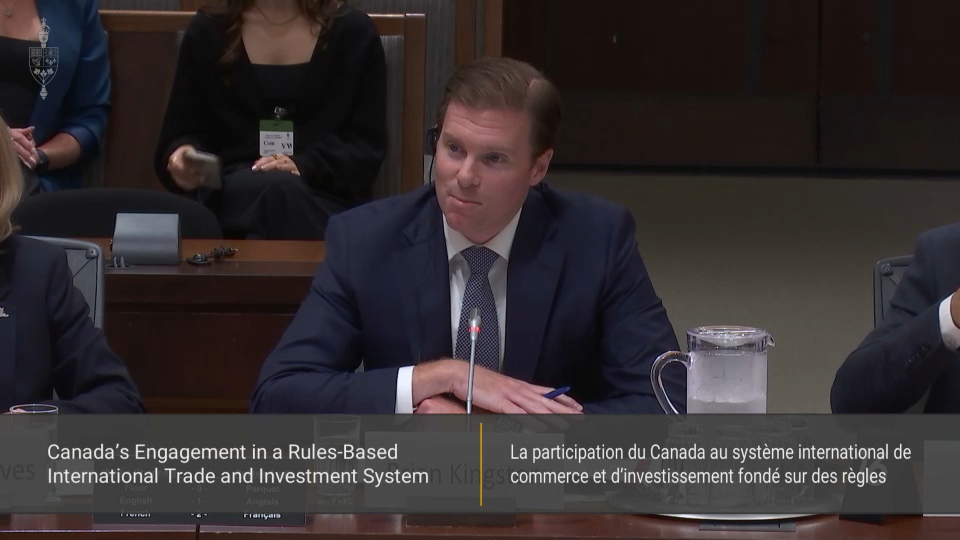 In Committee from the House of Commons : International Trade – September 18, 2025