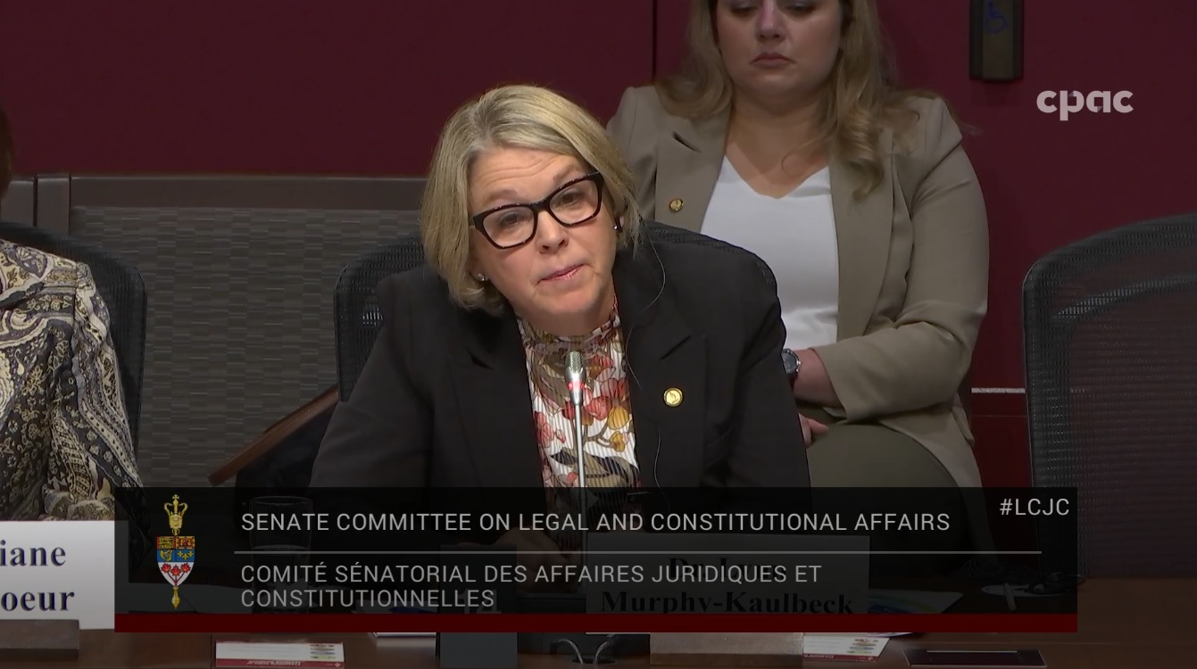 In Committee from the Senate of Canada : Legal and Constitutional Affairs – September 25, 2025