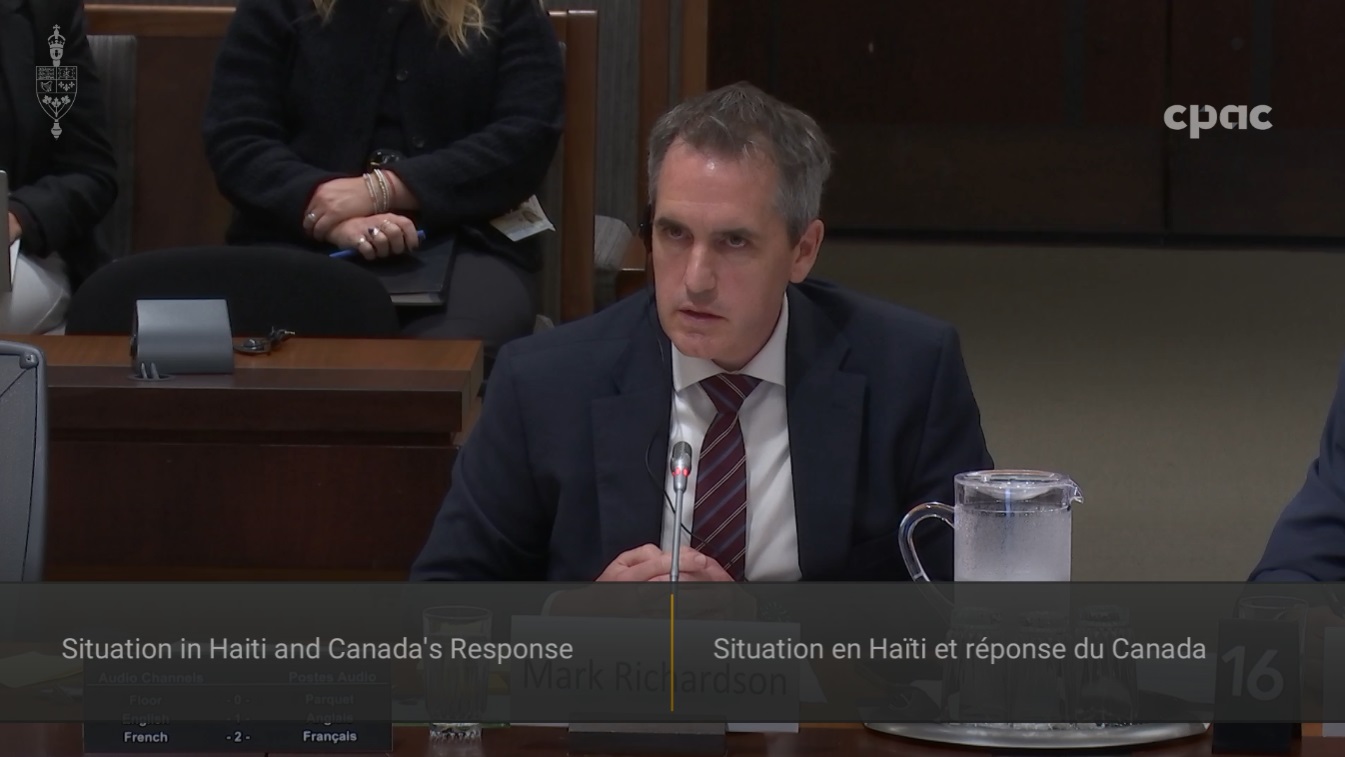 In Committee from the House of Commons : Foreign Affairs – September 23, 2025