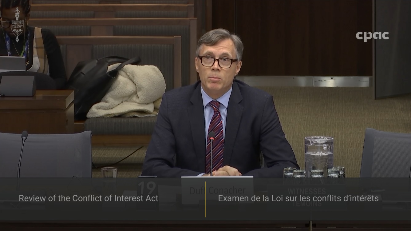 In Committee from the House of Commons : Access to Information, Privacy and Ethics – October 1, 2025