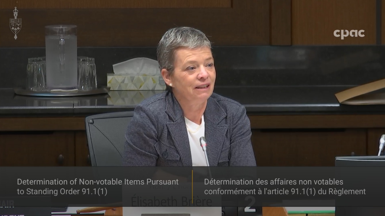 In Committee from the House of Commons : Private Members Business – October 7, 2025