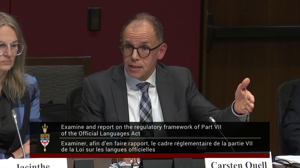 In Committee from the Senate of Canada : Official Languages – October 27, 2025