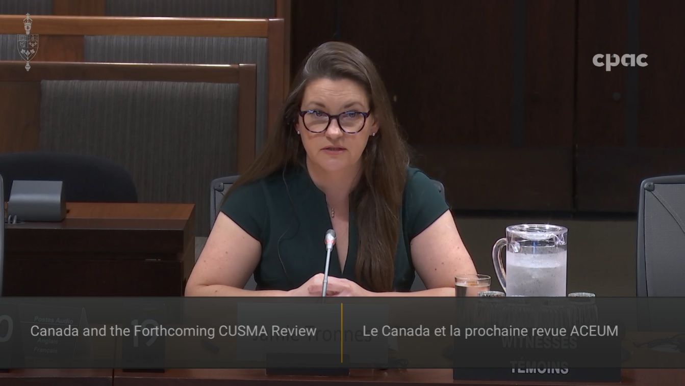 In Committee from the House of Commons : International Trade – October 6, 2025