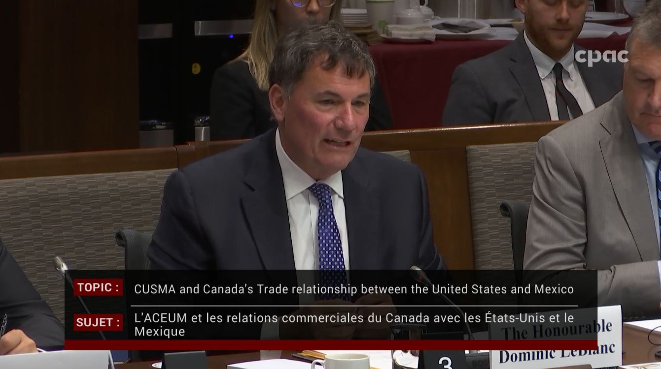 In Committee from the Senate of Canada : Foreign Affairs and International Trade – October 2, 2025