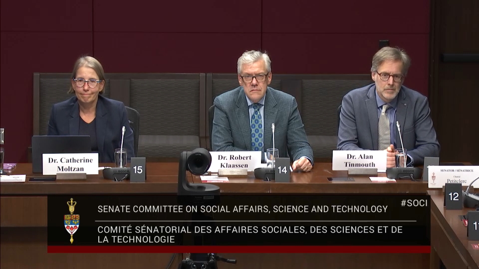 In Committee from the Senate of Canada : Social Affairs, Science and Technology – October 8, 2025