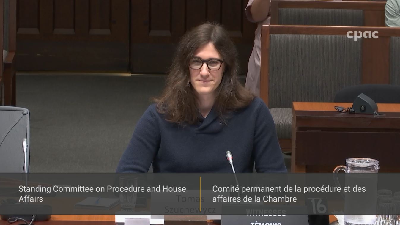 In Committee from the House of Commons : Procedure and House Affairs – October 7, 2025